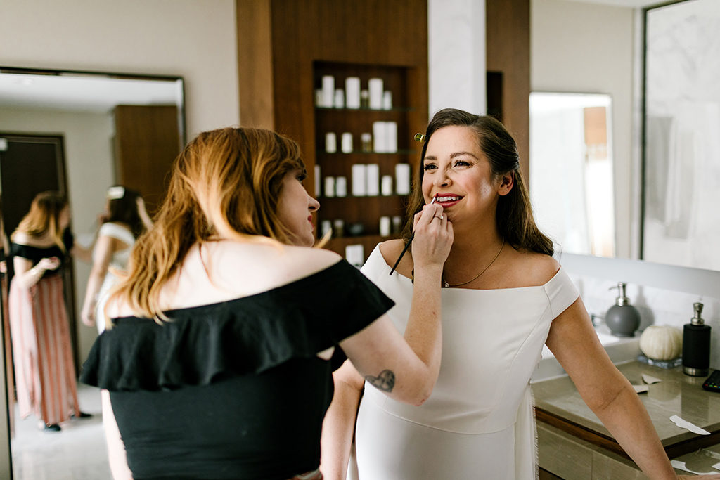 indianapolis wedding photographer best getting ready locations in indianapolis the alexander hotel