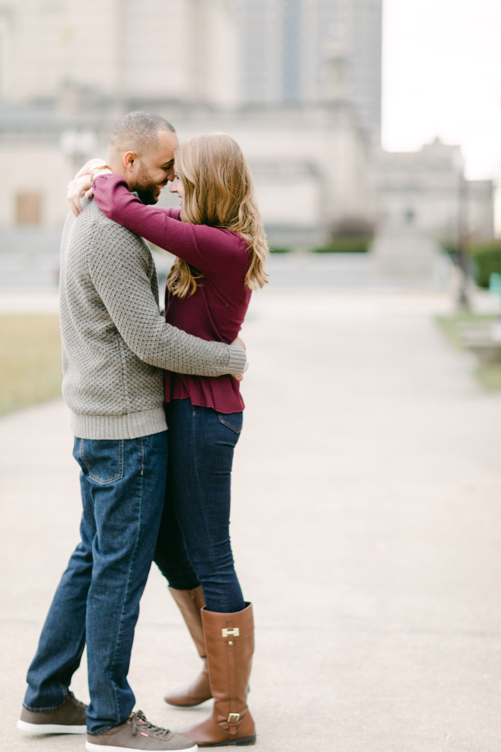 Indiana War Memorial Engagement Session